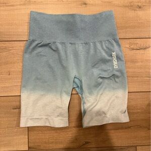 Gymshark Ombre Blue Shorts